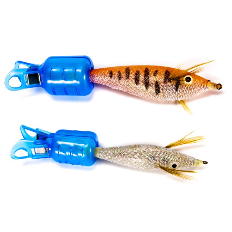 10 st fiskekrokar skydd jigg bläckfisk paraply krok hatt kepsar skydd fiske diskant krokar säkerhetskepsar lock lock