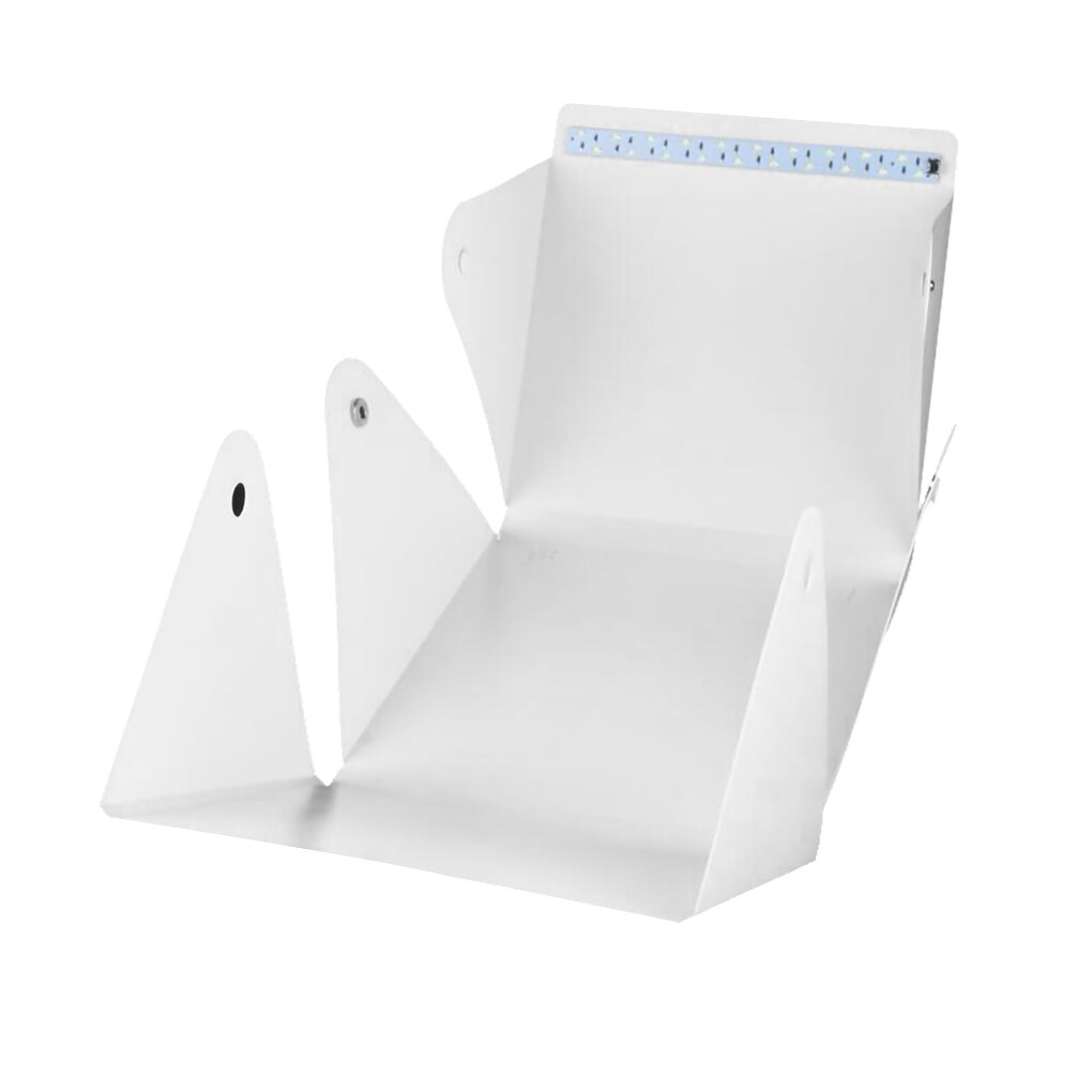 Klapp Leuchtkasten 20cm 30cm 40cm Tragbare Fotografie Foto Studio LED Softbox Hintergrund Bausatz USB Mini Licht Kasten für DSLR Kamera