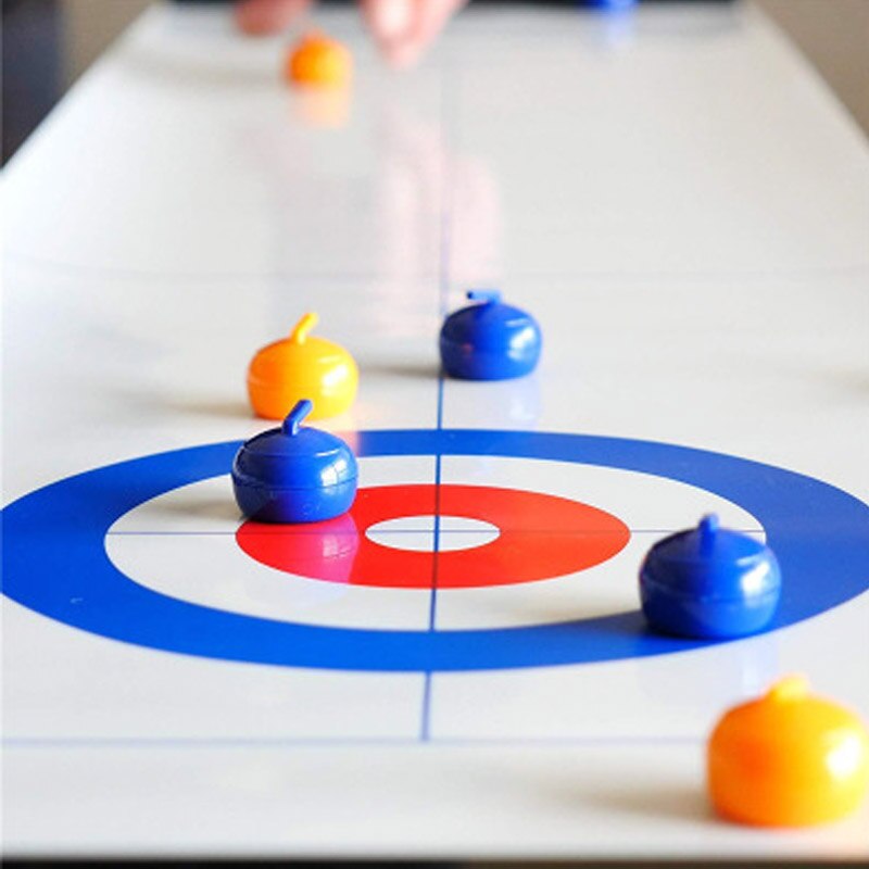 Super Winnaar Tafelblad Curling Board Games Voor Kinderen Speelgoed Volwassenen Spelletjes Kinderen Juegos De Mesa