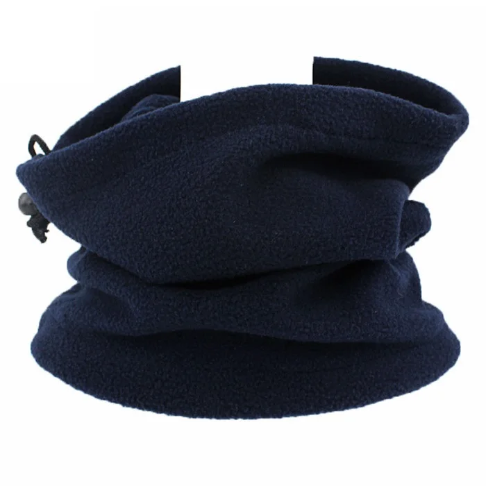Bufanda de tubo de cuello a prueba de viento para hombre y mujer, pañuelo cálido de lana para invierno, máscara de media cara, ciclismo, deporte de esquí, Camping, senderismo: Rosa