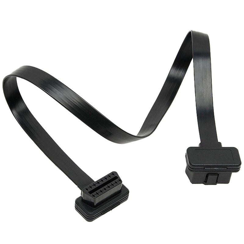 OBD 2 Car Diagnostic Tool 60cm 16Pin Male to Female ELM327 TOOL OBD Extension Cable Connector: Default Title