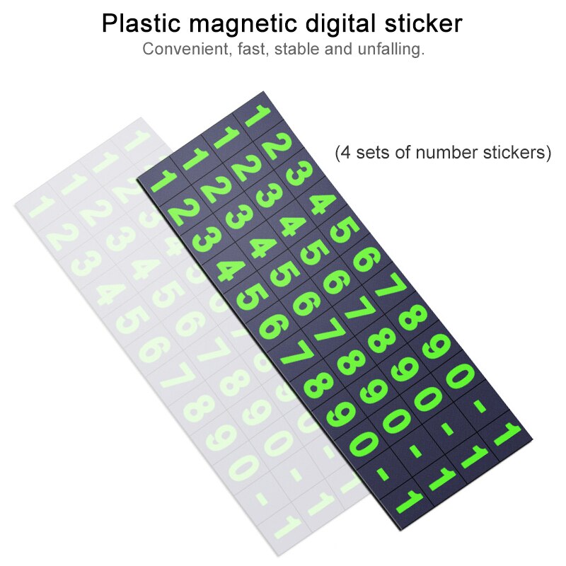 Carte de stationnement temporaire de voiture, plaque de numéro de téléphone, aimant de téléphone, numéro à rabat de voiture, accessoire automatique, accessoires de stationnement de voiture