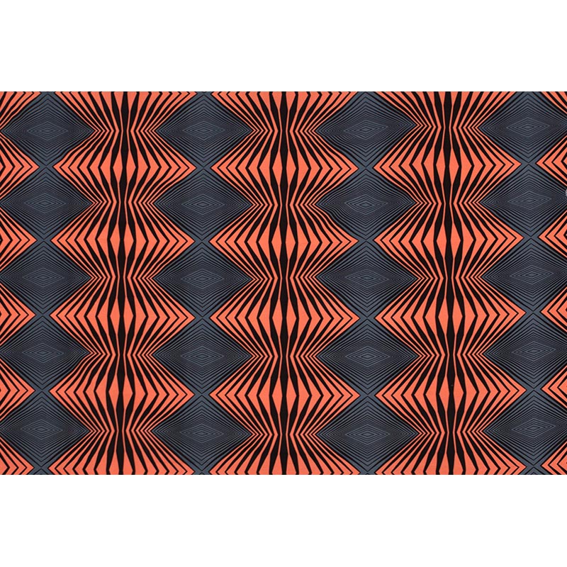 Pagne-tela de con estampado africano, tejido de , 100% poliéster, Ankara, 6 yardas, para vestido, ocasión especial