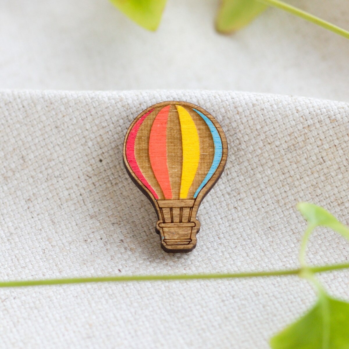 Yoga Balloon Brooch - Enamel Pin - Decorative Lapel Accessory