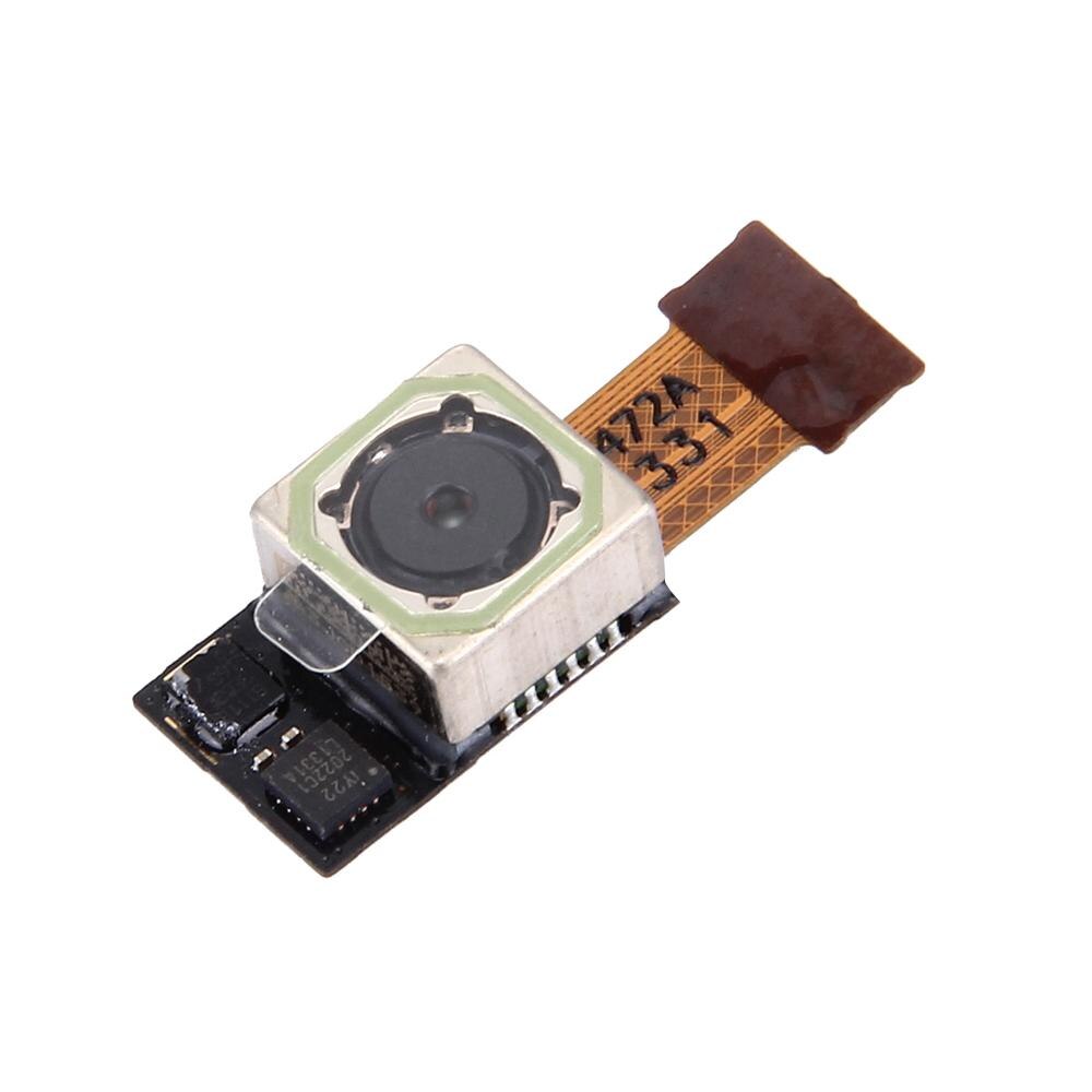 Reparatie van de achtercamera van een lg  g2 / d802- telefoon, vervanging van de achtercamera