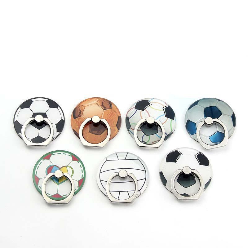 Mobile Phone Stand Holder Sports Ball Finger Ring Football Soccer Smartphone Holder Stand For iPhone Xiaomi Huawei All Phone