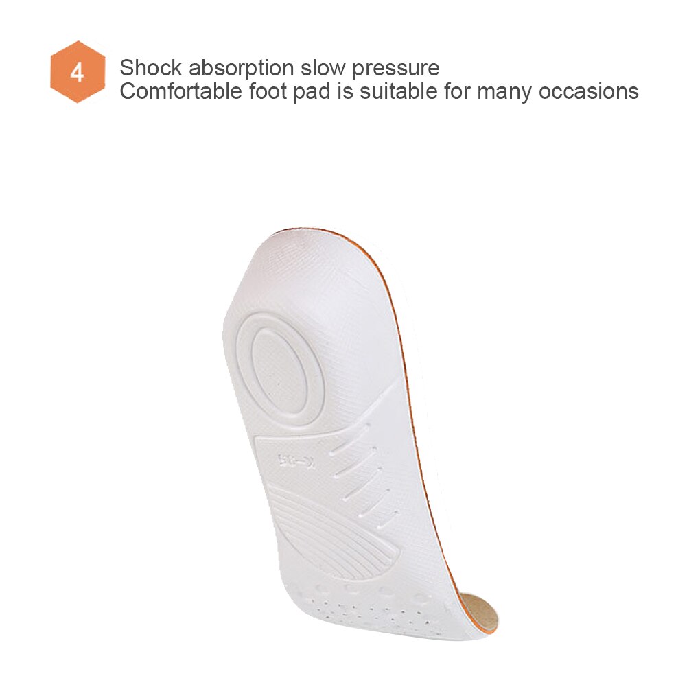 Increased Insole Men Women Invisible Inner Height Pad Adult EVA Height Lift Taller Foot Pad