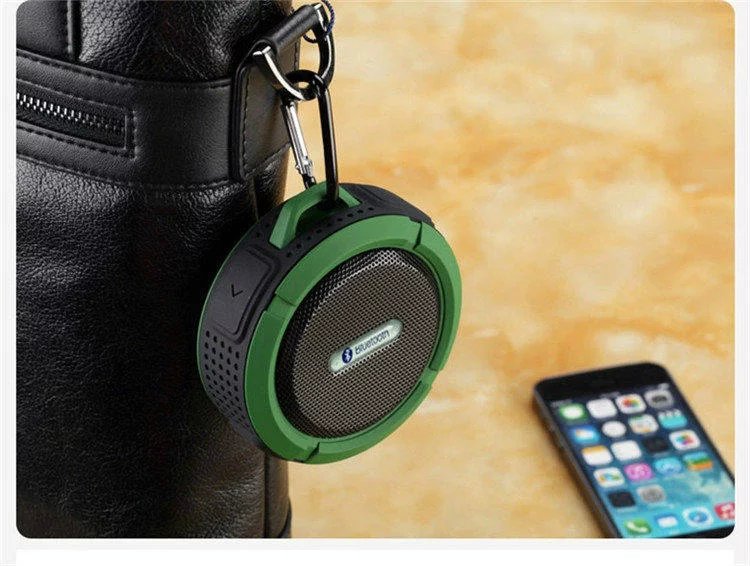 Bluetooth Speaker 3.0 Waterdichte Draagbare Outdoor Draadloze Mini Luidsprekers Luidsprekers Met Zuignap Voor Iphone Samsung C6