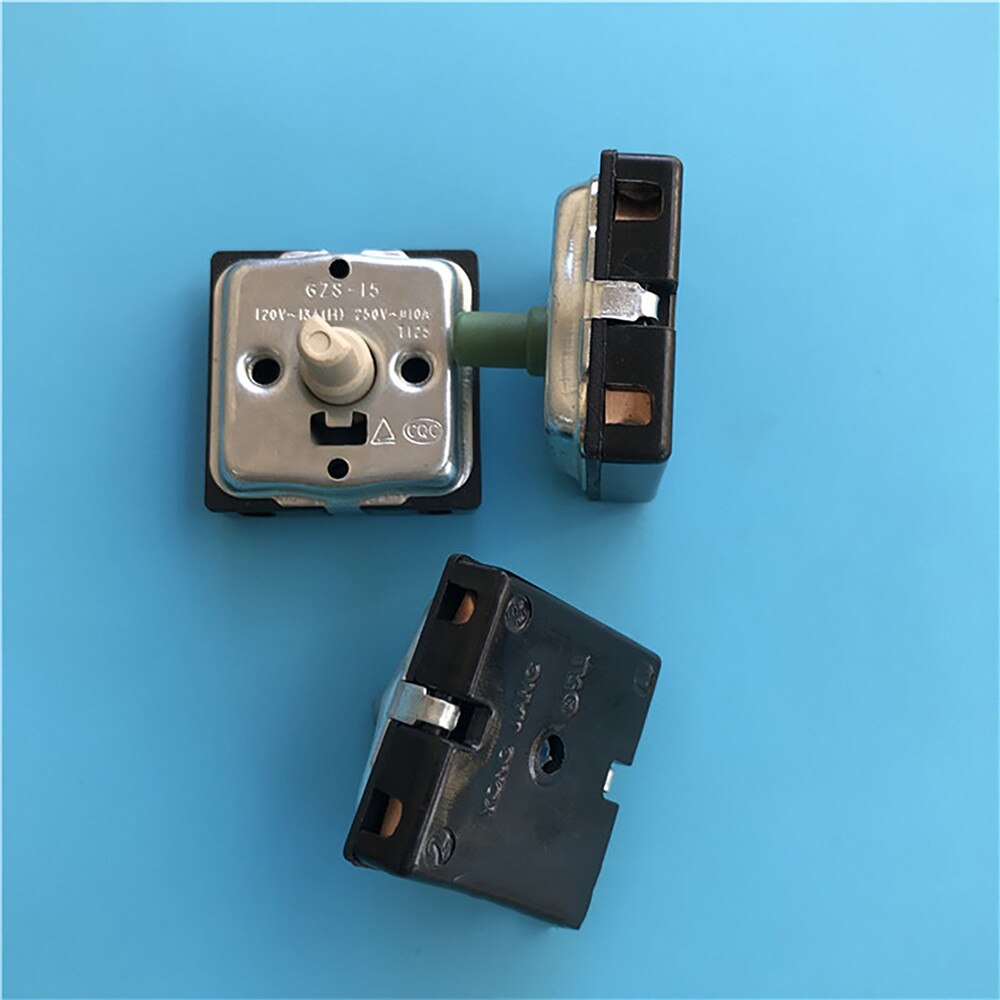 120V/13A 250V/10A 2ND/3RD/4TH Gear Knob Switch Electric Oil Heater Rotary Switch Temp Control 10AT125 For Midea Electric Heater