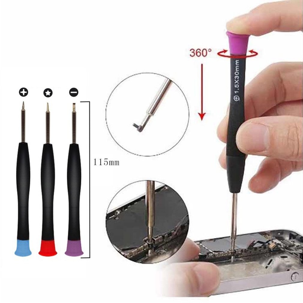 Herramientas de desmontaje para teléfono móvil, Kit de herramientas de reparación, destornillador de teléfono inteligente, herramientas de mano de apertura para iPhone,
