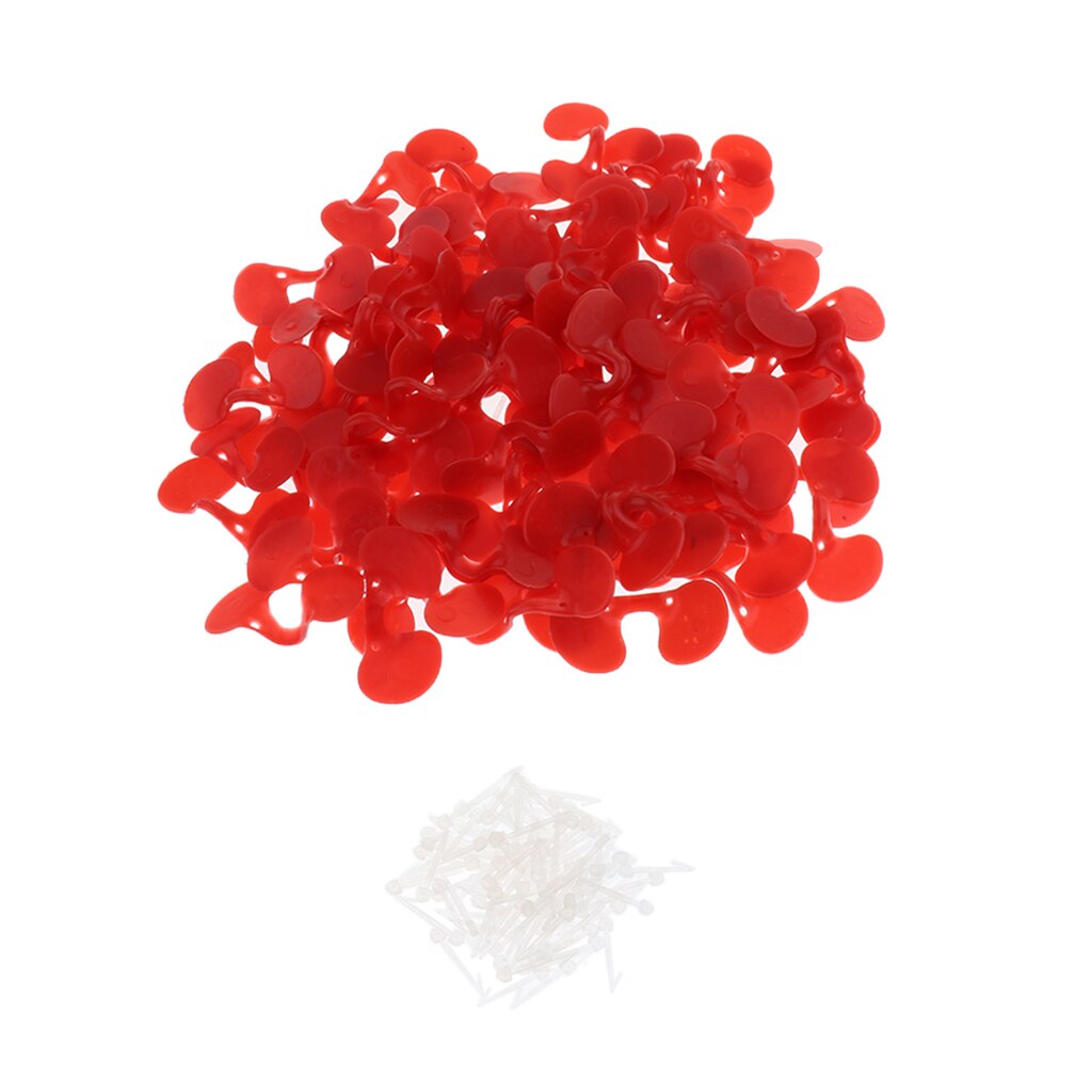 100 Pcs Peepers Chicken Eyes Anti-Pecking Goggles Farming Equipment