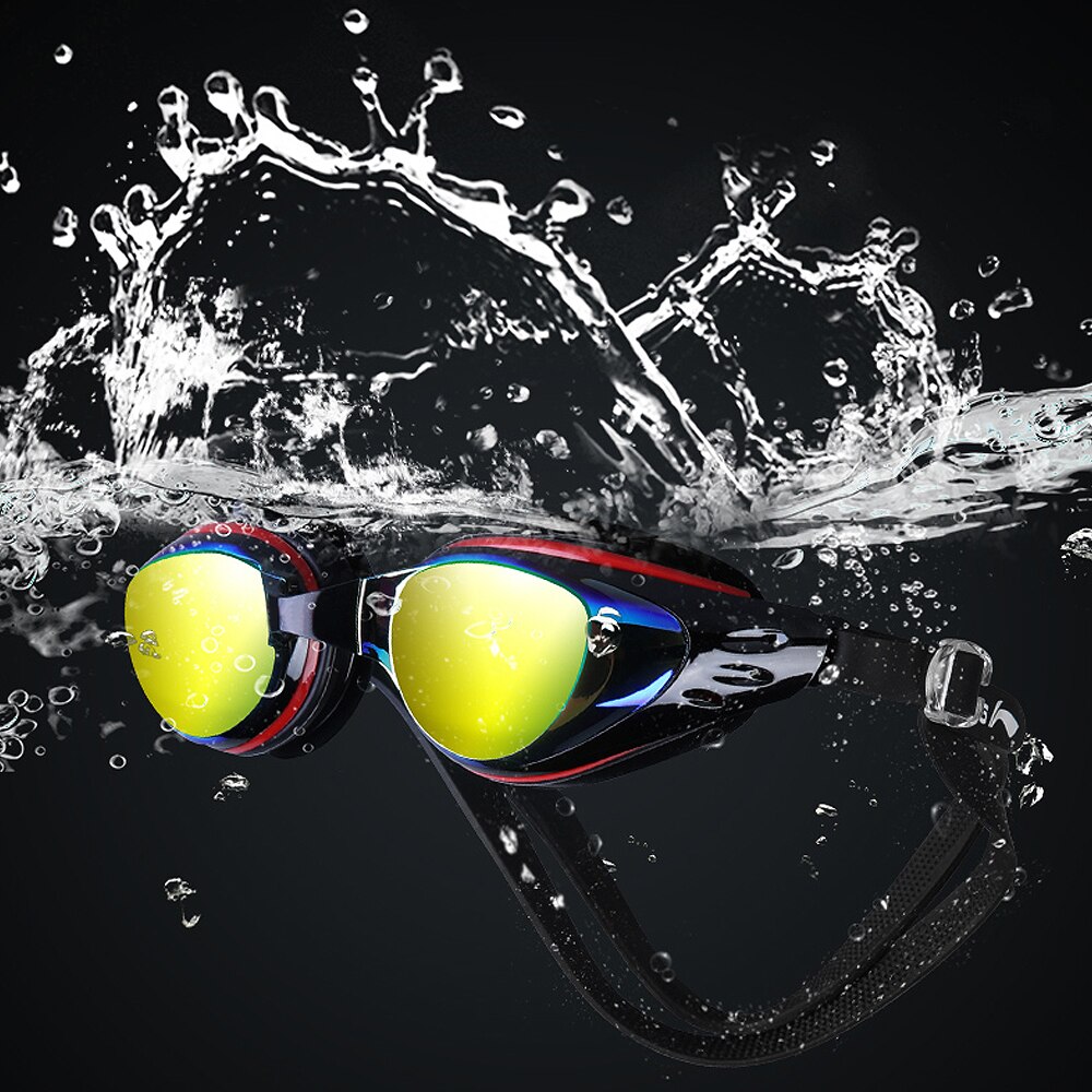 UTOBEST Optical Swimming Goggles Anti-fog Mens Swimming Glasses UV Protection Adjustable Swim Goggles