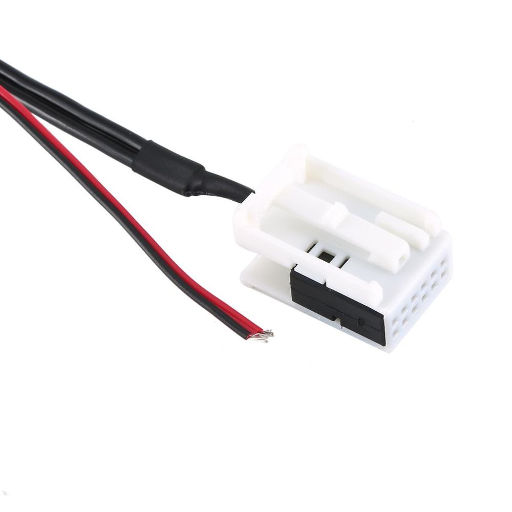 Pour BMW E60 04-10 E63 E64 E61 Auto 12Pin sans fil Bluetooth Module Radio stéréo AUX-IN Aux câble adaptateur