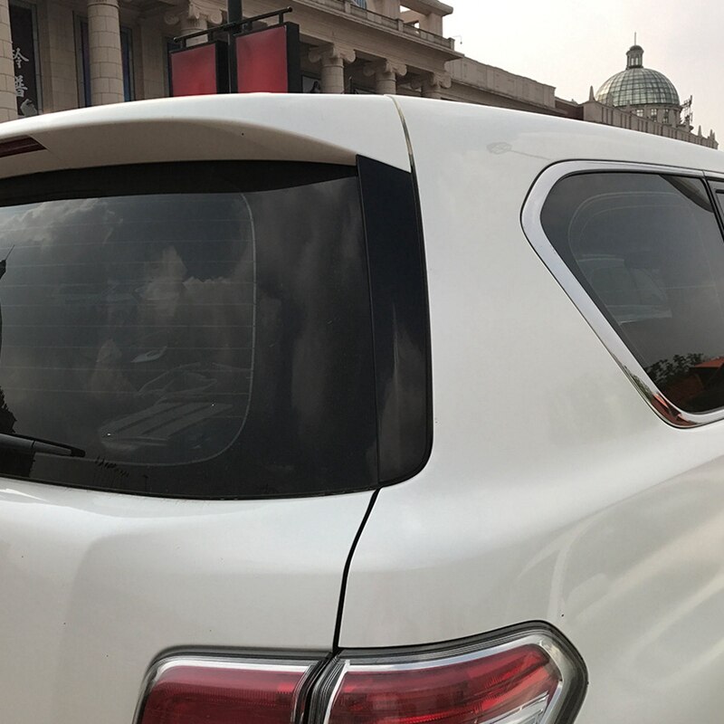 Moldura del divisor del alerón de la ventana trasera para Nissan Patrol Y62 + Accesorios de estilo de coche