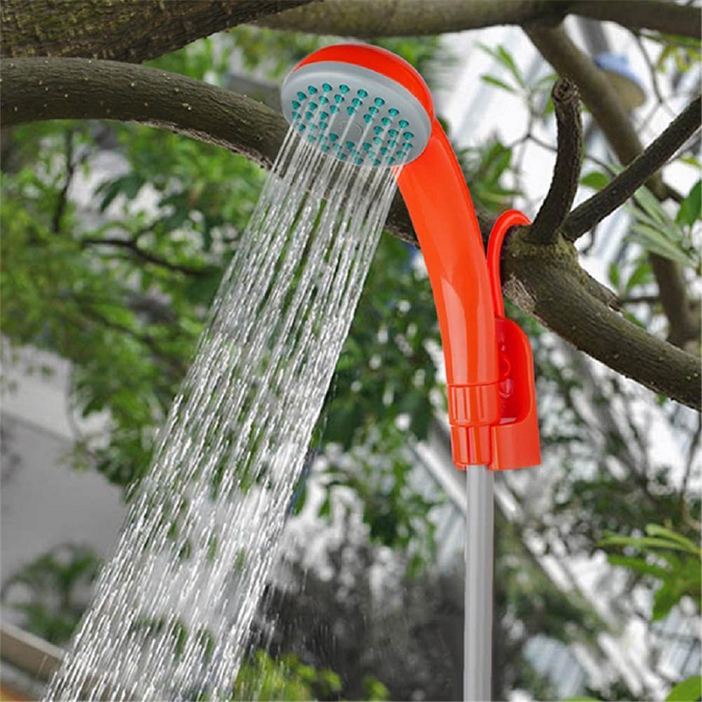 Portable Outdoor Travel Camping Shower Multi-Function Bath Sprayer Rechargeable with 2200MHA lithium battery Car Washing Sprayer