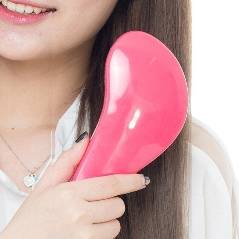 Baby Kinder und Frauen Entwirren Haar Pinsel Combs Salon Sanfte Anti-statische Pinsel Verwicklung Nass Trocken Borsten Griff Baby haar Pinsel