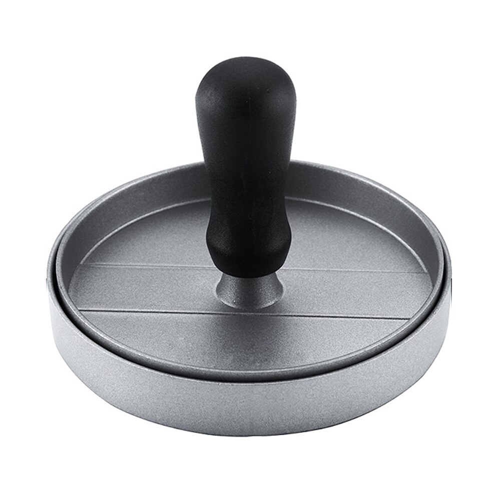 Runda non-stick hamburgare kött tortilla paj maker press kök matlagning verktyg