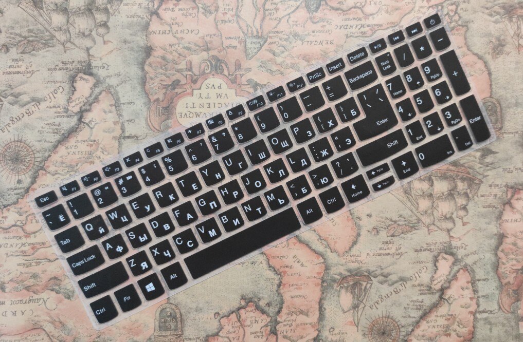Russische 15,6 Zoll Laptop Tastatur abdeckung Haut Für Lenovo Ideapad 15.6 "320 330 330s 340 s 520 720s 130 S145 L340 S340