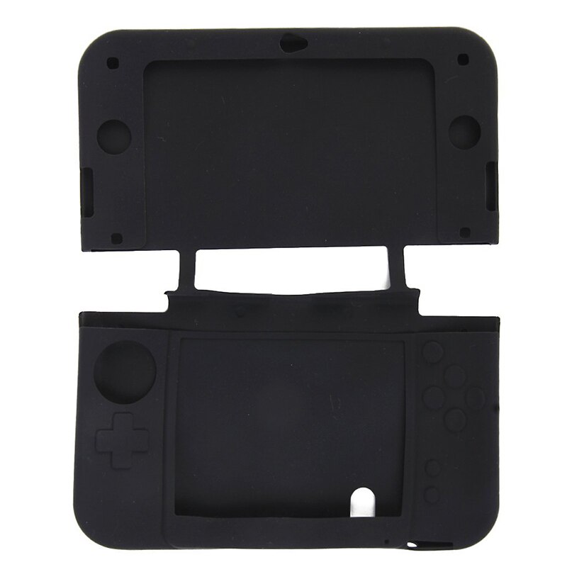 For 3DS LL / XL Silicone Protective Case - Black: Default Title