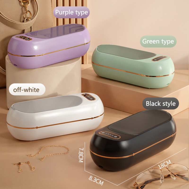 Xiaomi Multifunctionele elektrische beugeldoos Reinigingsdoos Onzichtbare houder Prothese Reinigingsmachine Sieraden Orthodontische reiniger