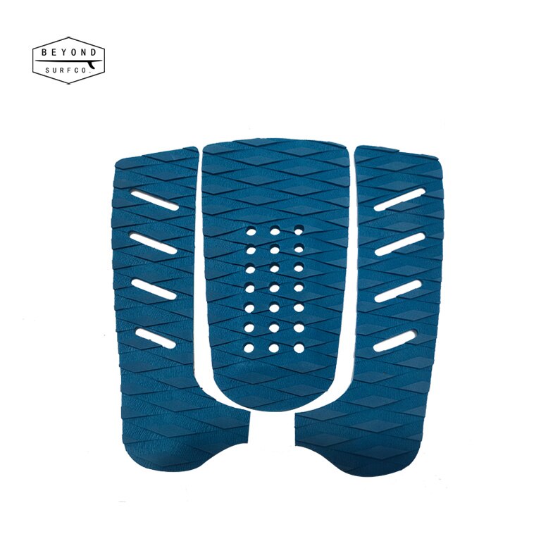 Eva Surfboard Traction Pad 3M Deck Grip Surf Tail Pad Deck pad: Blue