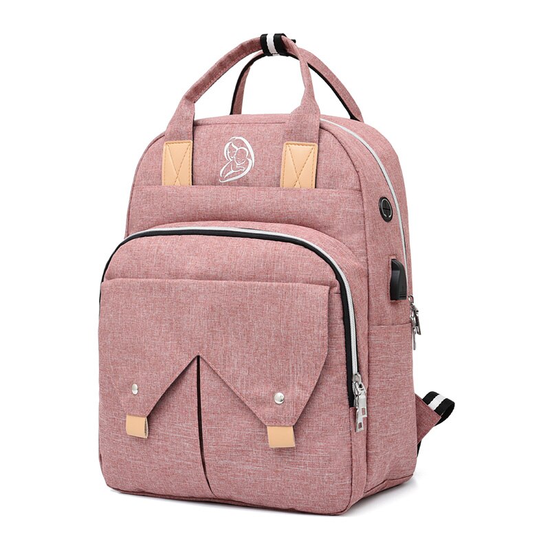 Luiertas Rugzak Voor Moeders Waterdichte Grote Capaciteit Wandelwagen Organizer Lequeen Mama Moederschap Tassen Nappy Changing Luiertas: Roze