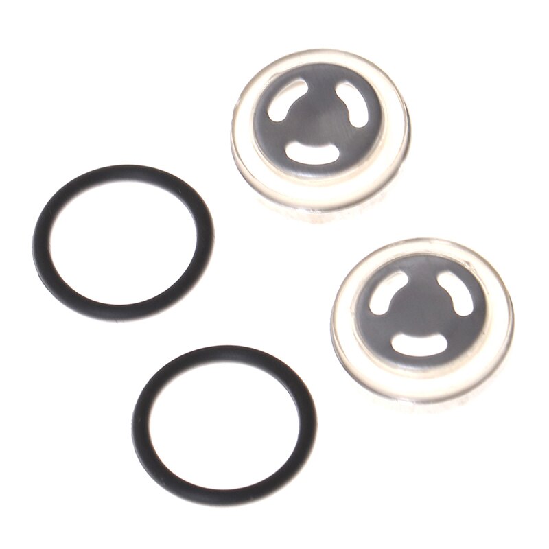 2 Stuks Universele 18Mm Motorfiets Kijkglas Olie Kijkglas Met Afdichting Voor Rem Rem Pomp Cilinder