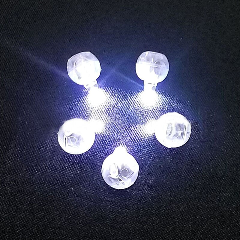 20 Stuks Ronde Gekleurde Led Rgb Flash Bal Lampen Ballon Verlichting Voor Lantaarn Kerst Bruiloft Partij Decoratie Partij Decoratie