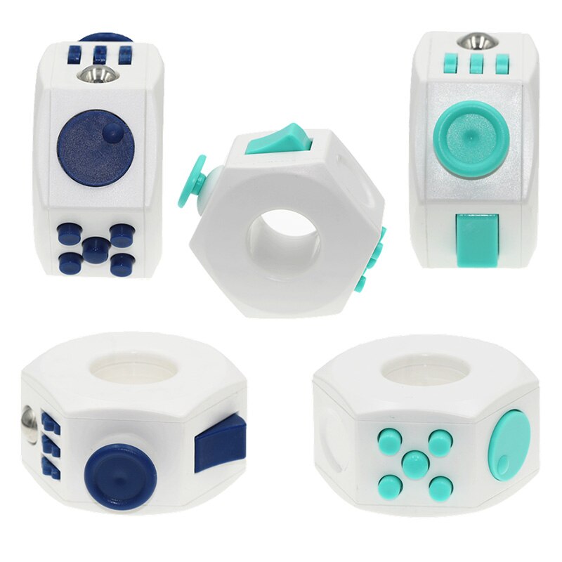 Kantoor Stress Handen Autisme Adhd Angst Relief Focus Kids Magic Anti Stress Cube Spinner Speelgoed Verveling Vinger Speelgoed