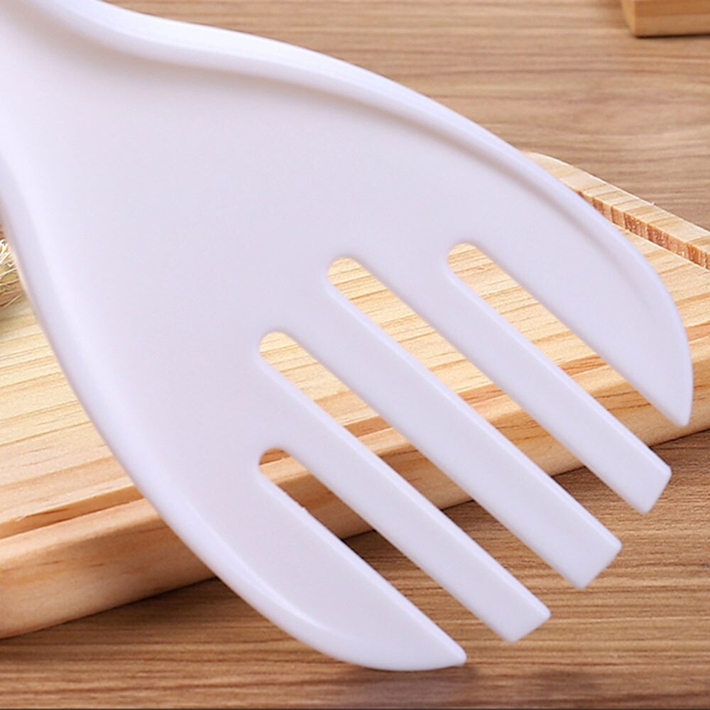 Pala de arroz antiadherente para el hogar, cuchara vertical para servir arroz, cocina, cuchara de arroz suelta, cuchara de cocina, plástico para arroz
