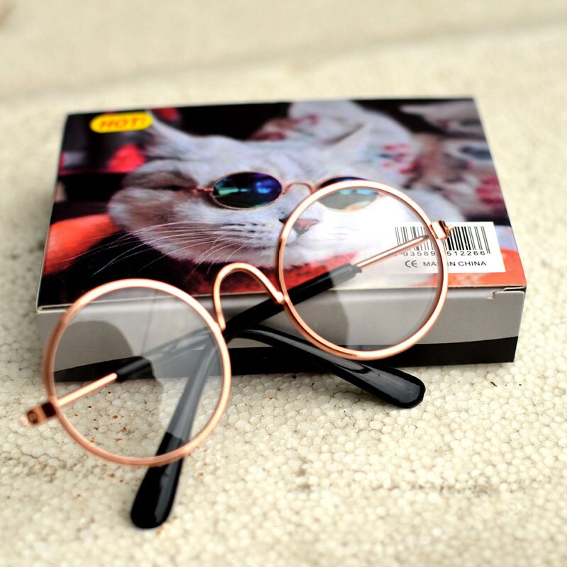 Cool de para mascotas gafas gato perrito gafas de sol ojo ropa cachorro gafas de sol foto Prop, suministros para mascotas, accesorios para perros pequeños