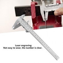 Vernier Caliper Gauge Micrometer Marking Vernier Caliper 0-150mm Carbon Steel Metal Calibre Gauge Micrometer Measuring Tools