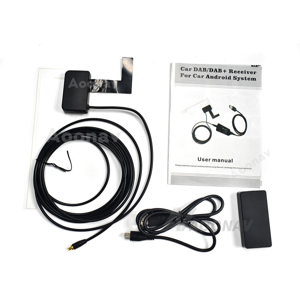 Adaptateur d'antenne radio numérique dab+ box pour autoradio stéréo pour lecteur multimédia de voiture android 8.1/9.0/10.0