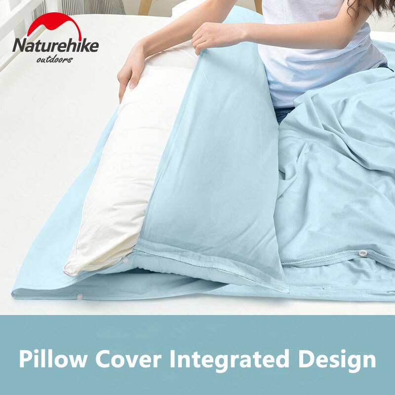 Naturehike modal sovepose liner termisk bærbar 0.8kg rejse hotel blødt åndbart septum sengetøj turist forsyninger