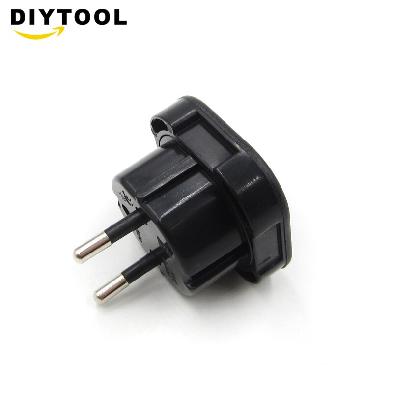 Universal Travel UK to EU Euro Plug AC Power Charger Adapter Converter Socket Black Power Plug Adaptor Connector