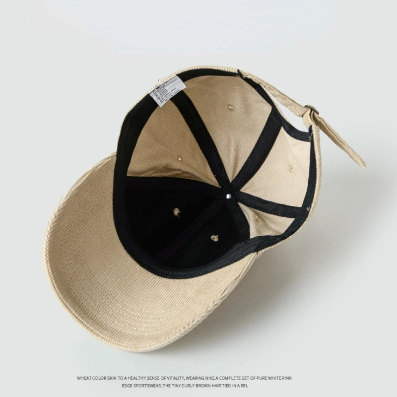groß Kopf Baseball Kappen für Männer Kabel Wärme Winddicht Herbst Winter Gestickte Mütze Frauen Snapback Deckel Trucker Hütte Gorras