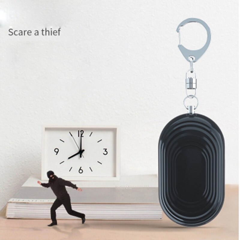 Personal Alarm Keychain with LED Light, Super Loud 120Db Security SOS Emergency Device for Kids, Women, Elderly, Runners