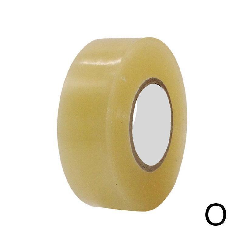 1 Roll Multifunctionele Anti-Slip Tape Ijshockey Badminton Handvat Fiets Grip Stuur Anti-Slip Polyester Sticky Ijs hockey Tape: Transparent