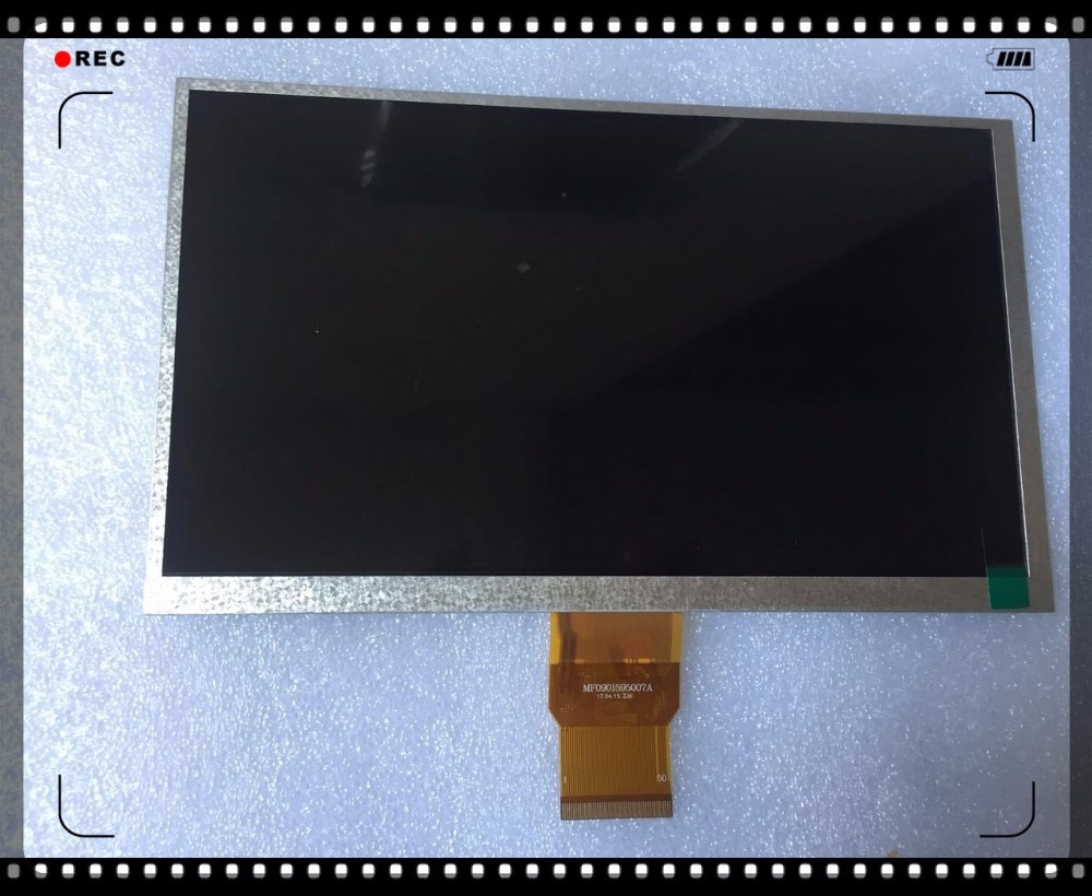 MF0901595007A Lcd-scherm 9.0 "inch 50PIN Tablet IPS innerlijke lcd-scherm Matrix panel Glazen Scherm