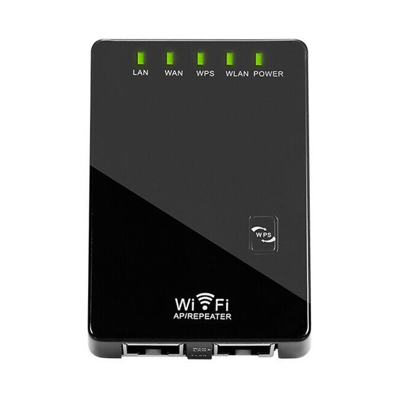 Draadloze Wifi Repeater Mini Wifi Signaal Extender Versterker Long Range 300M Wifi Booster Repeater Voor Computer Eu Plug