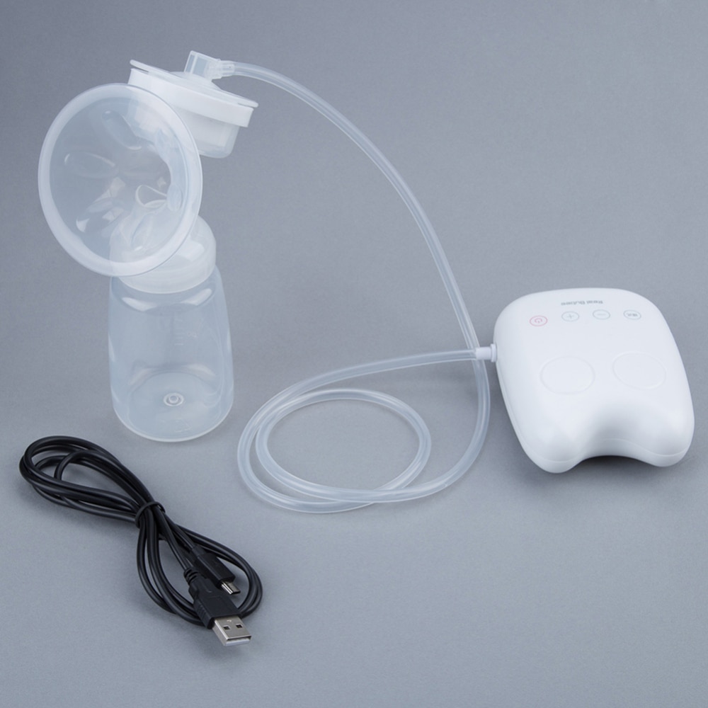 1pcs Breast Pump Kits Electric Breast Suction Pump Baby Bottle Automatic Massage Machine with Milk Bottle Usb Charging