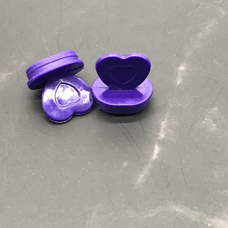 500pcs disposable injection milk tea cup lid stopper handmade DIY accessories heart shape stopper: stopper6 / 500pcs