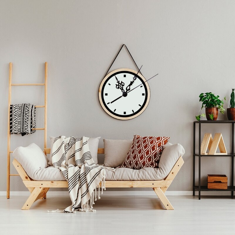 DIY Silent Large Wall Clock Quartz Movement Mechanism Hands Motor Repair Tools 87HA