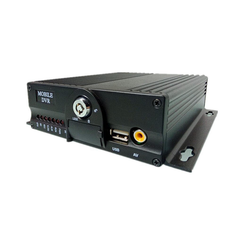 4CH H.264 AHD 1080P Dual SD Mobile DVR 256GB Vehicle MDVR CCTV Video Recorder