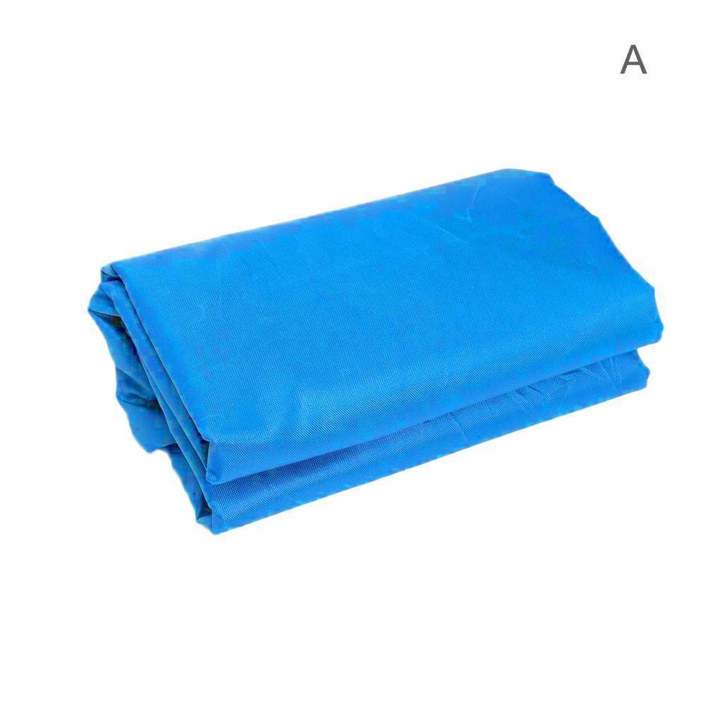 Multi-purpose Sun Shading And Uv Protection Tent Cloth Waterproof Ground Cloth Moisture-proof Waterproof Tarpaulin Outdoor Mat: Blue