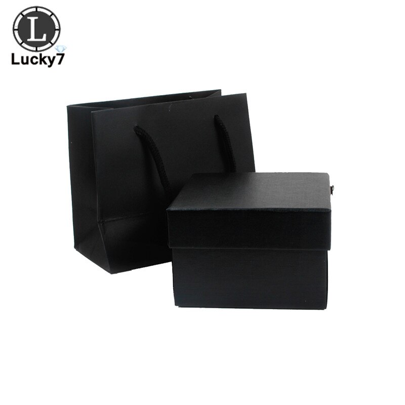 Bow Tie Storage Box Men's Tie Box Black Dress Men's Tie Packaging Box Tie Box For