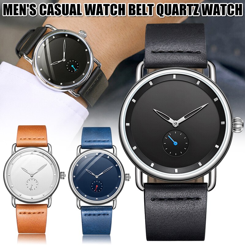 Heren Horloges Minimalistische Ultra Dunne Mode Dressy Horloge Voor Mannen Business Casual Luxe Quartz Horloge FEA889