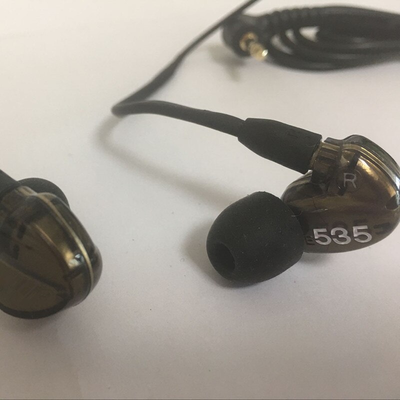 SE535 Detchable Oortelefoon 2 Kleuren Hi-Fi Stereo Hoofdtelefoon Se 535 In Ear Koptelefoon Met Doos Vs SE215 Se 215