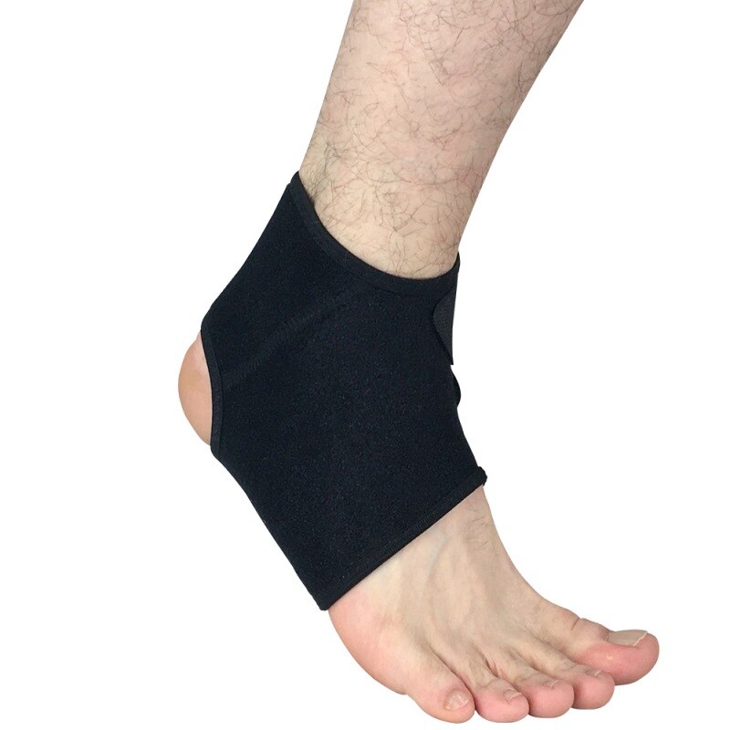 Hoge Elastische Aanpassing Compressie Enkel Ondersteuning Professionele Sport Enkel Pads Basketbal Voetbal Klimmen Beschermende Gear: M