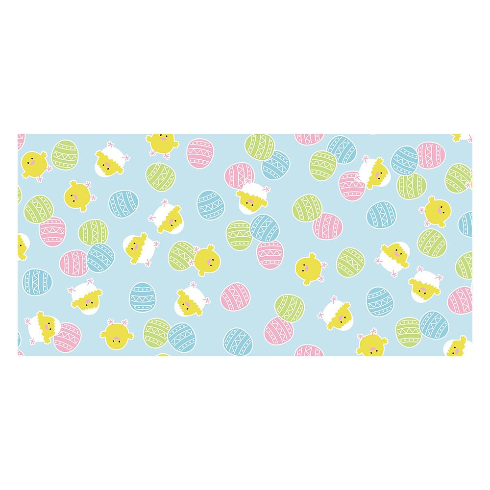 1Pc Easter Rabbit Tablecloth 137*274cm Disposable Table Cloth Happy Easter Home Decor Kids Birthday Party Supplies: Style 1